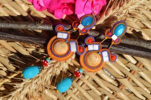 Inspirerende vrouwen dragen Inca in soutache