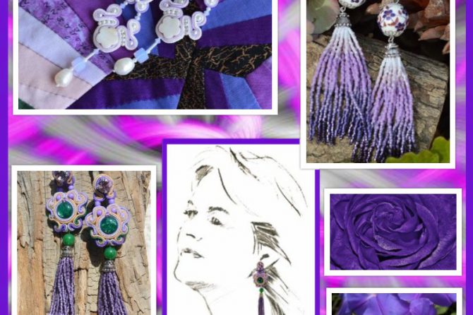 Paars, Violet en Lila; de nieuwe voorjaarskleuren