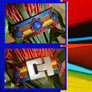 Lederen armband ‘ Color me Classy ‘