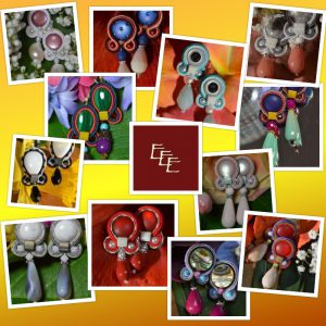 Handgemaakte oorbelletjes  ‘ Small Sensations ‘