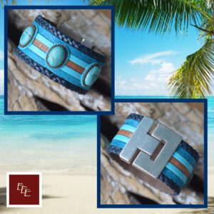 ‘ Bahama Blue ‘  & ‘ Bordeaux d’Or ‘