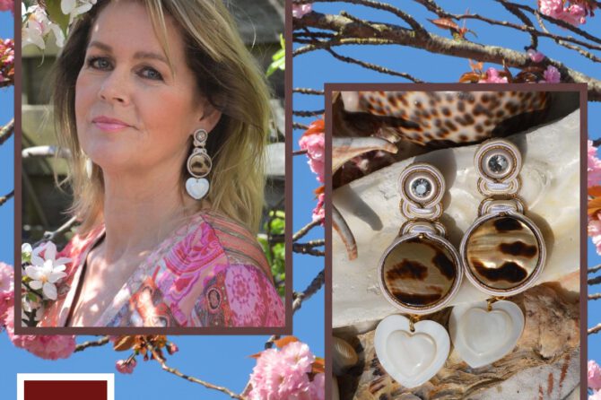 Handgemaakte oorbellen: ‘ Summer Love ‘