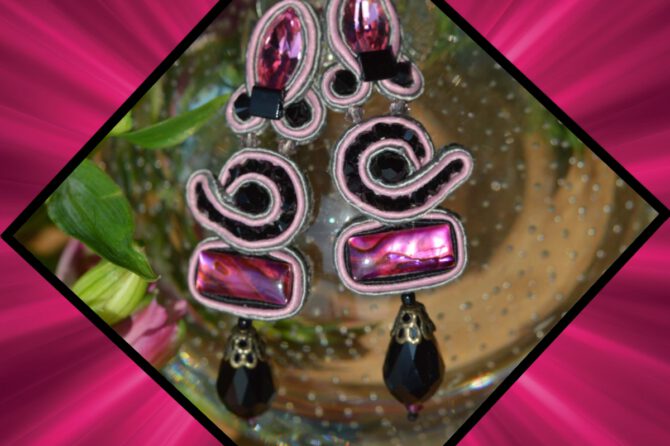 Handgemaakte oorbellen met Abalone Schelp