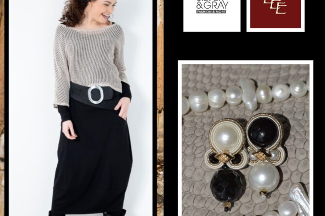 Handgemaakte oorbellen Pearl Fun