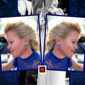 Handgemaakte oorbellen ‘Love in full Colour’
