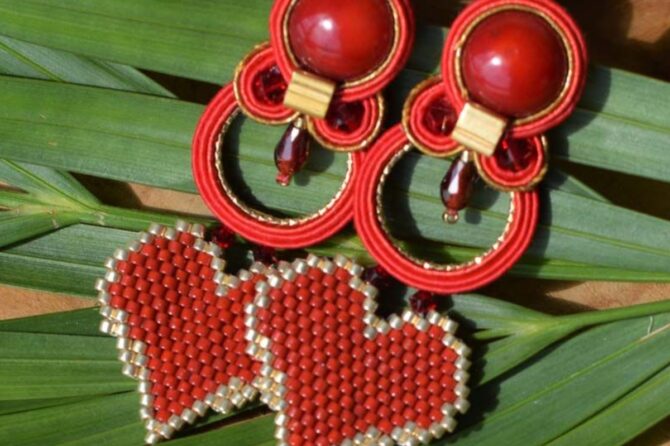 Happy Valentijn: handgemaakte hart-oorbellen
