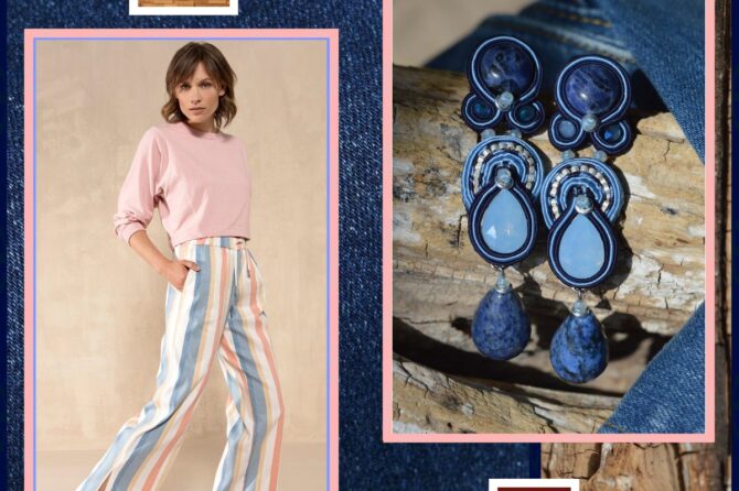 Handgemaakte oorbellen: Denim your Days